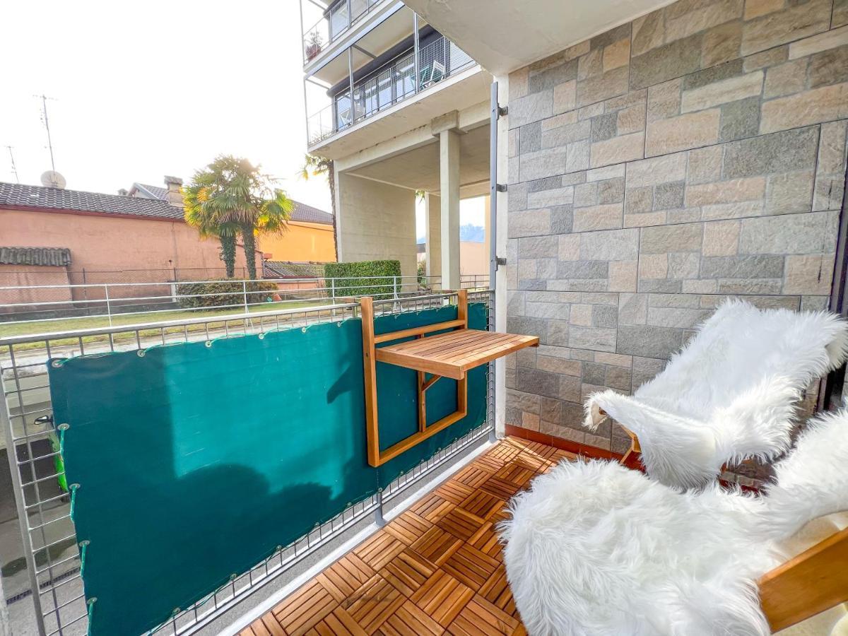 Bright Tiny Studio - Shared Pool & Sauna - Free Parking - Air Condition Muralto Exterior foto